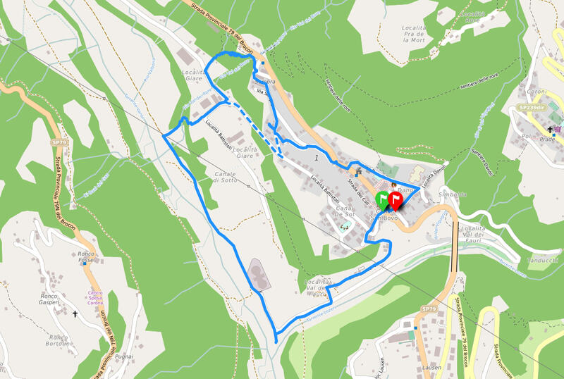 Clicca e apri la mappa in Openstreetmap