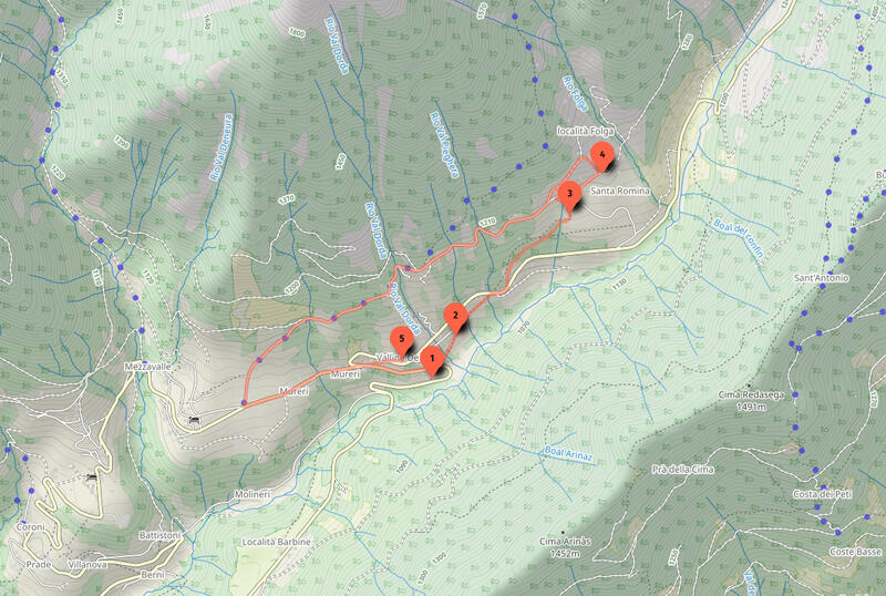 Clicca e apri la mappa in Openstreetmap