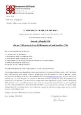 Convocazione Assemblea Generale